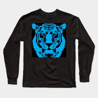 Blue Tiger Long Sleeve T-Shirt